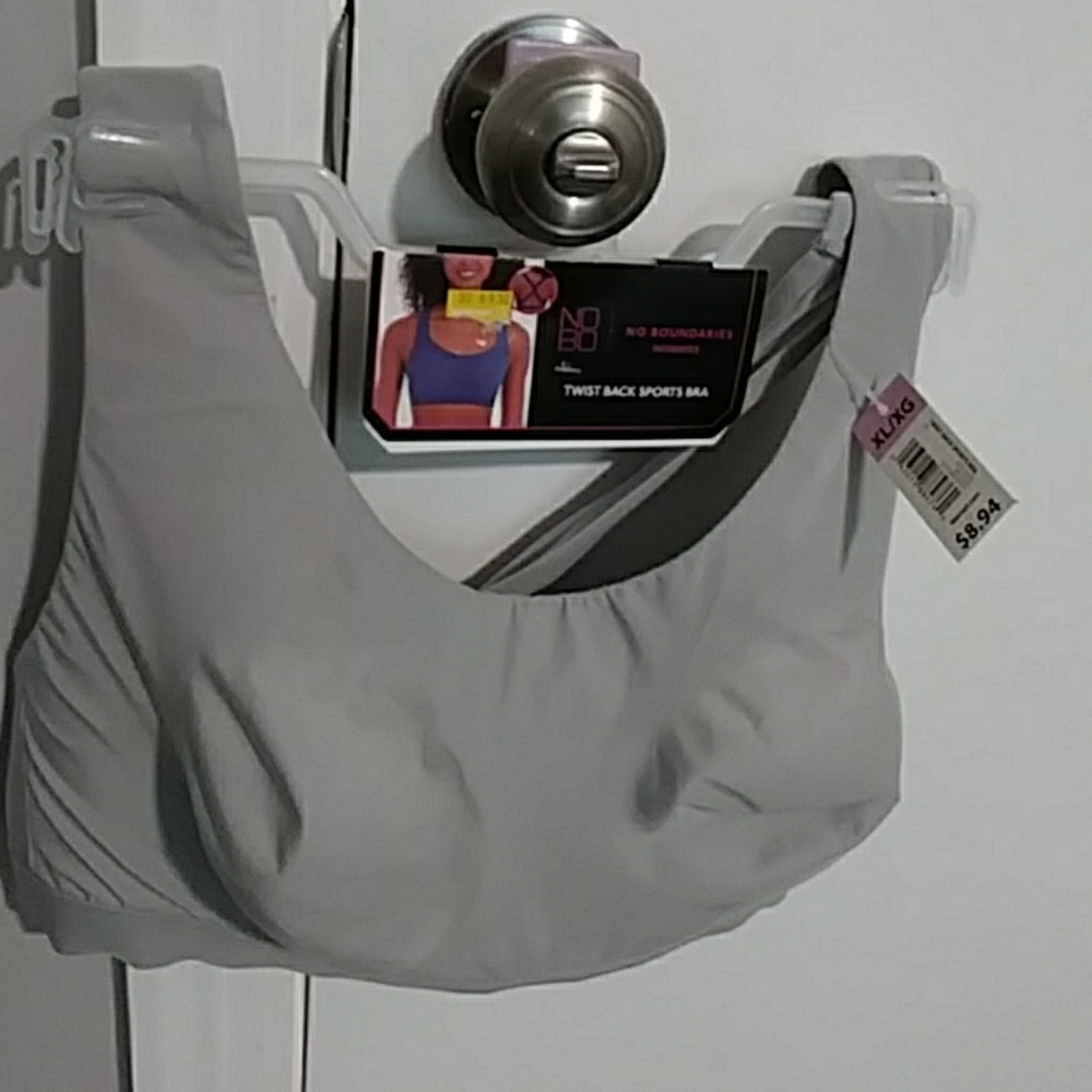 Gray bra